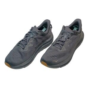 Hoka Kawana Running Shoes Men Size 13 Black Mesh Gum Sole 1123163 BBLC